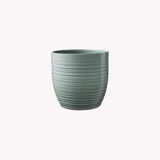 Kaspó KERÁMIA BERGAMO MINT ZÖLD 19CM   