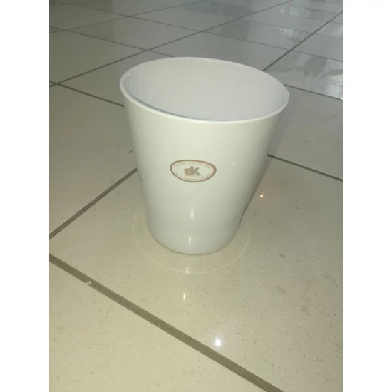 Kerámia kaspó MERINA ORCHIDEA KASPÓ FEHÉR 15CM   