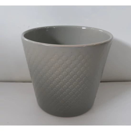 Kerámia kaspó NDT MALMÖ BUBBLE ZÖLD KERÁMIA KASPÓ 17/16 CM