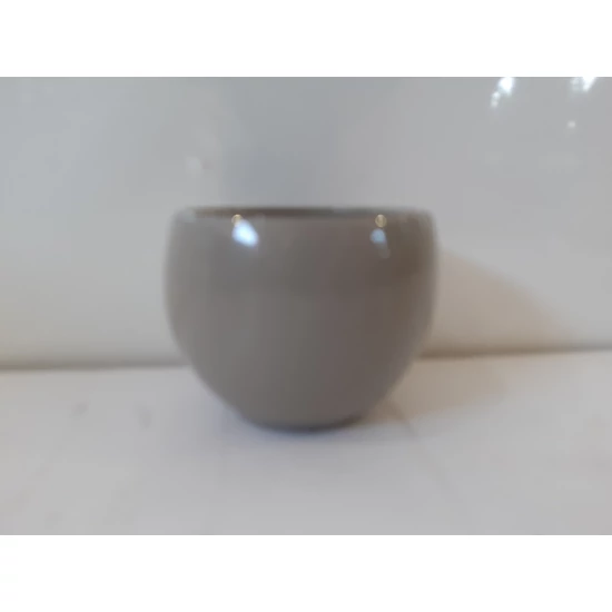 Kerámia kaspó NDT LUNA SPHERE HOMOK SZÍNŰ 15,8/12,7 CM 