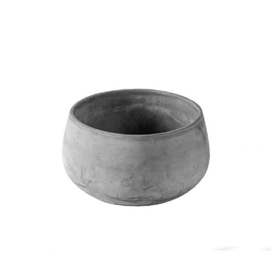 Kerámia kerek kaspó SCHIACCIATO 24X13