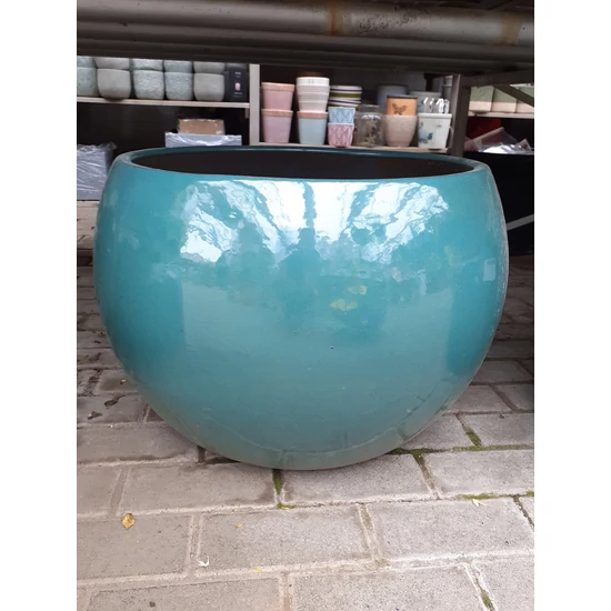 Kerámia kaspóNDT SHANGHAI 1-01DB KÉK KASPÓ 56/40CM