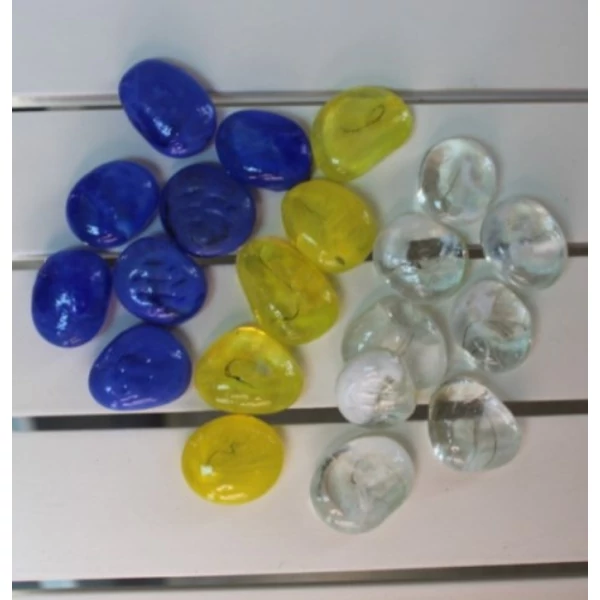 Díszkavics üveg nagy