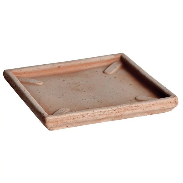 Kerámia bonsai tál alátét SZÖGLETES 14×14      