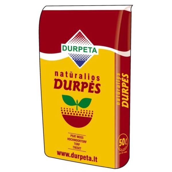 Durpeta natúr tőzeg 50L