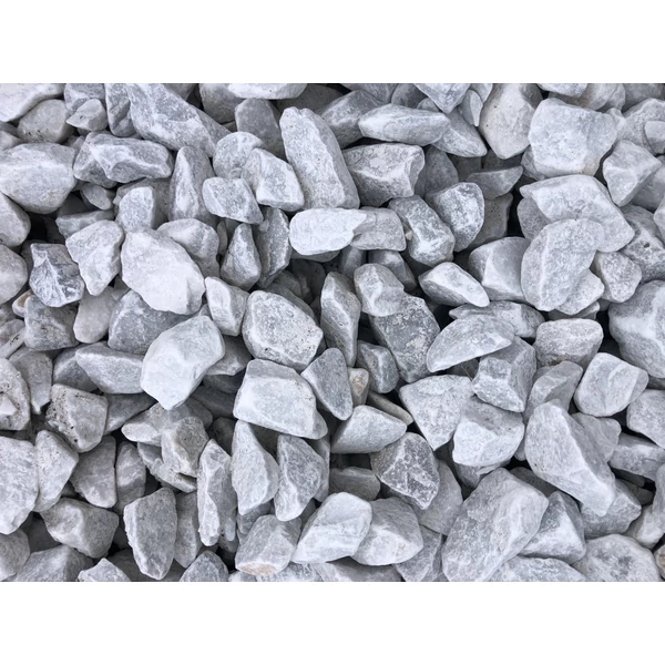 Fehér carrara márvány  ZÚZALÉK 50/70MM /KG  
