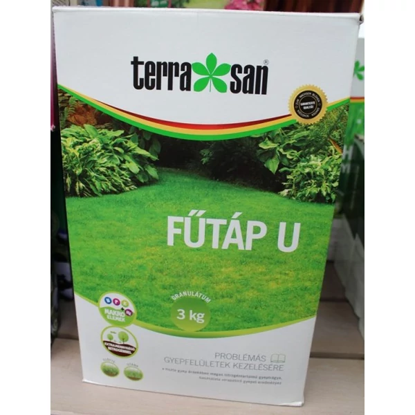 Gyeptrágya granulátum TERRASAN GYEPTRÁGYA GYOMCSÖKKENTŐ 3KG     