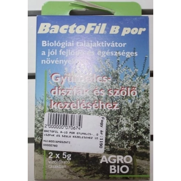 Talajbaktérium BACTOFIL A-10 POR PÁZSITOKHOZ 10G    