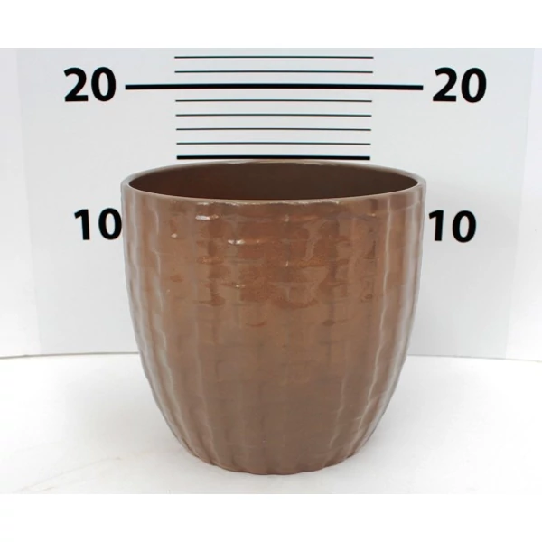 Kerámia kaspó KIRUNA BEIGE 15CM     
