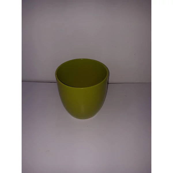 Kerámia kaspó BASEL VILÁGOSZÖLD MATT 19CM    
