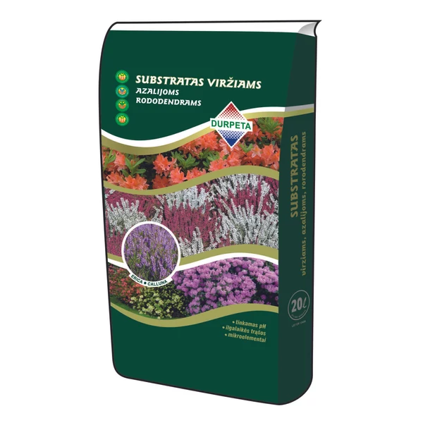 Durpeta azalea+rhododendron föld 20L