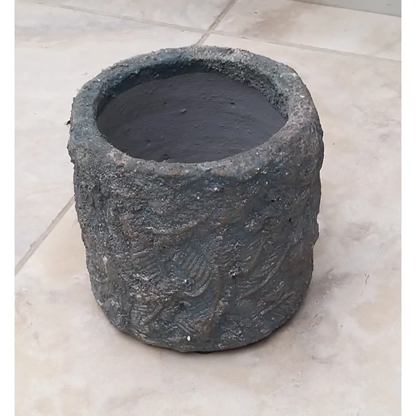 Kerámia kaspó PTMD RANA KÉK SX    