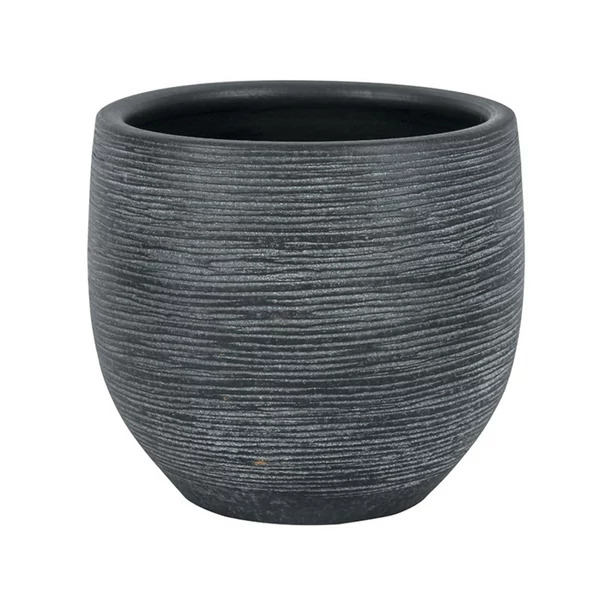 Kerámia kaspó NDT LE HAVRE SZÜRKE 16/14CM   