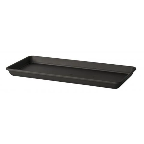 Műanyag balkonláda alátét 100 CM ANTRACIT  