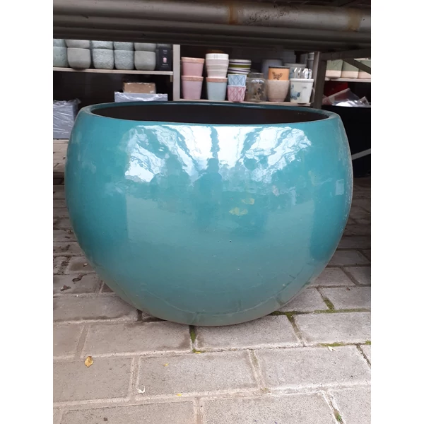 Kerámia kaspóNDT SHANGHAI 1-01DB KÉK KASPÓ 56/40CM