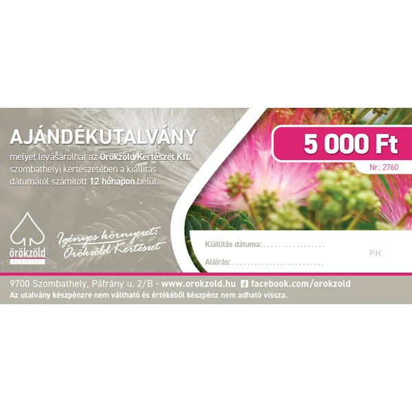 Ajándékutalvány