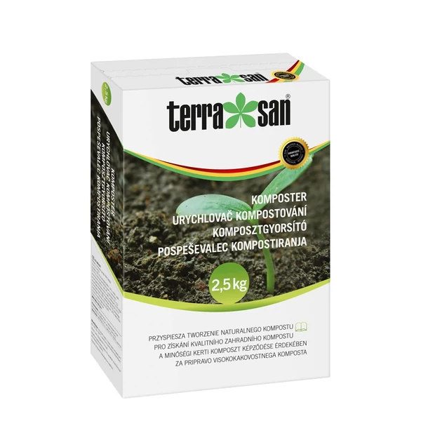 Komposztgyorsító granulátum TERRASAN KOMPOSZTGYORSÍTÓ 2,5 KG     