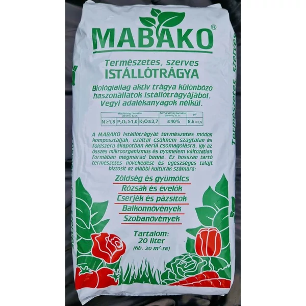 Istállótrágya MABAKO ISTÁLLÓTRÁGYA 20L