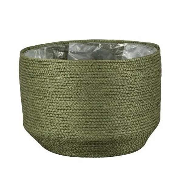 Kaspó NDT BROOKLY 1-01A ZÖLD KASPÓ 37/27CM
