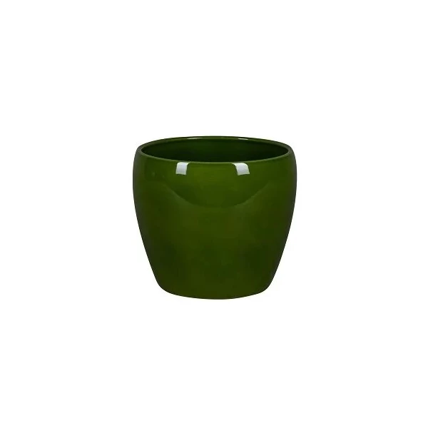 Kerámia kaspó NDT ZT 5500 1-01A ZÖLD KASPÓ 18/15,2CM