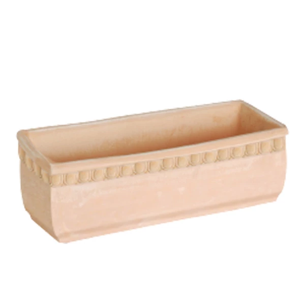 KERÁMIA BALKONLÁDA GYÖNGYMINTÁS 30X15X12 CARD I 9630