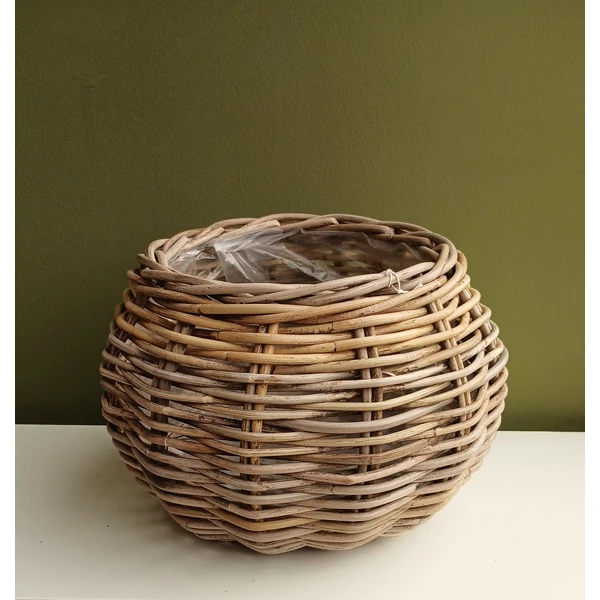 Kosár MARCIA KEREK FONOTT KOSÁR 25×36CM