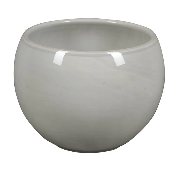 Kerámia kaspó NDT LUNA 17LW FEHÉR 16,8/12,5CM