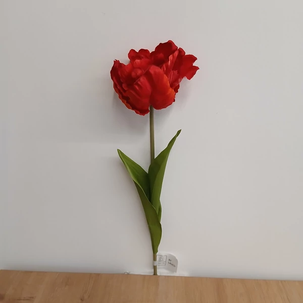 Selyemvirág SELYEMVIRÁG TULIPÁN 69CM PIROS