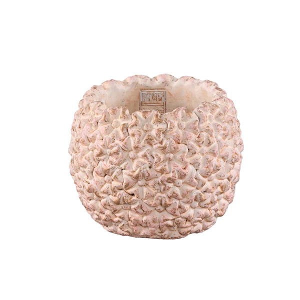 Kaspó PTMD SALIA PINK CEMENT KASPÓ M 732131
