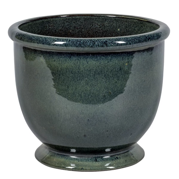 Kerámia kaspó NDT SHANGHAI 17-01DA ZÖLD 38/32CM